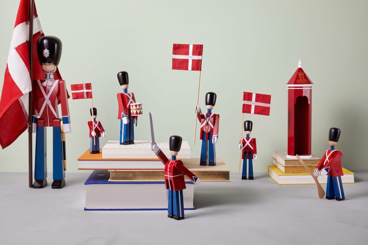 Kay Bojesen guard with textile flag, 29 cm Kay Bojesen Denmark