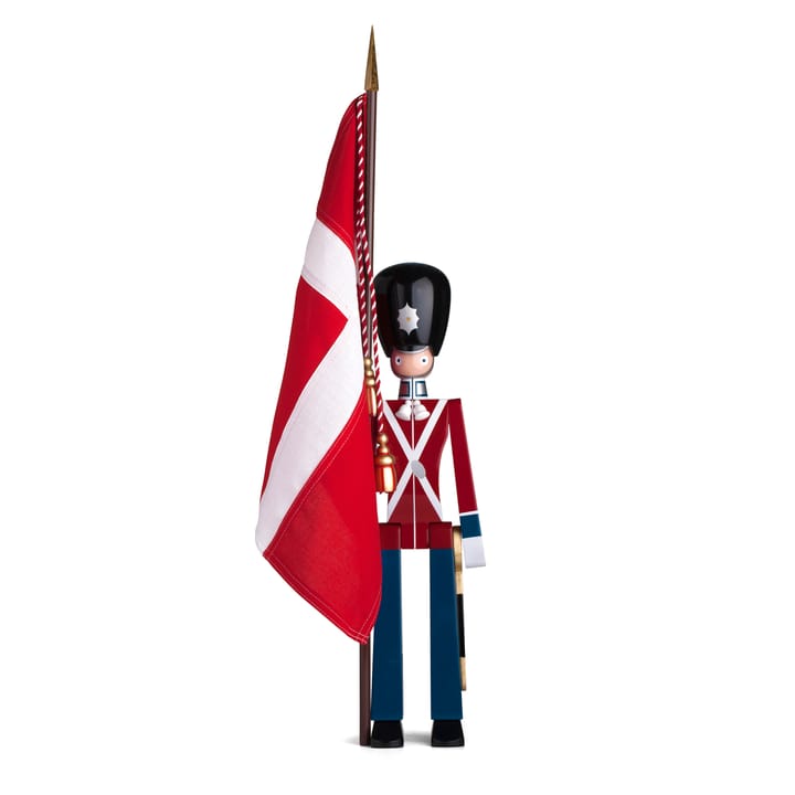 Kay Bojesen guard with textile flag - 50 cm - Kay Bojesen Denmark