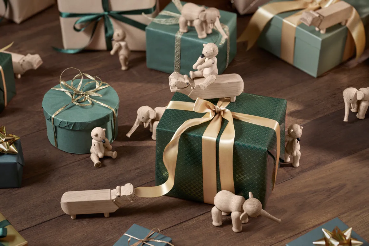 Kay Bojesen Liliput 3 pieces, Untreated oak, untreated maple Kay Bojesen Denmark