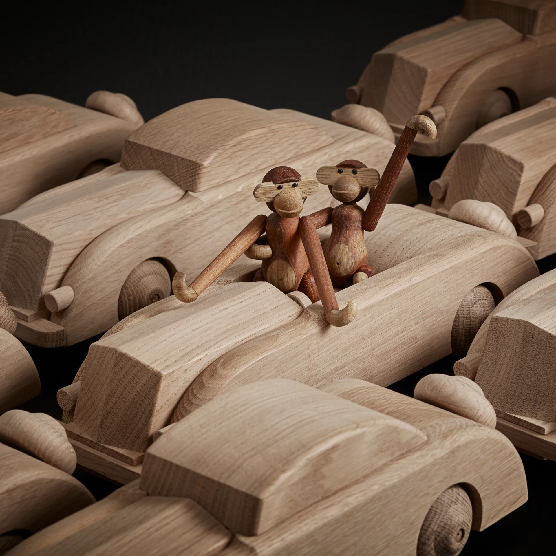 Kay Bojesen limousine large, Oak Kay Bojesen Denmark