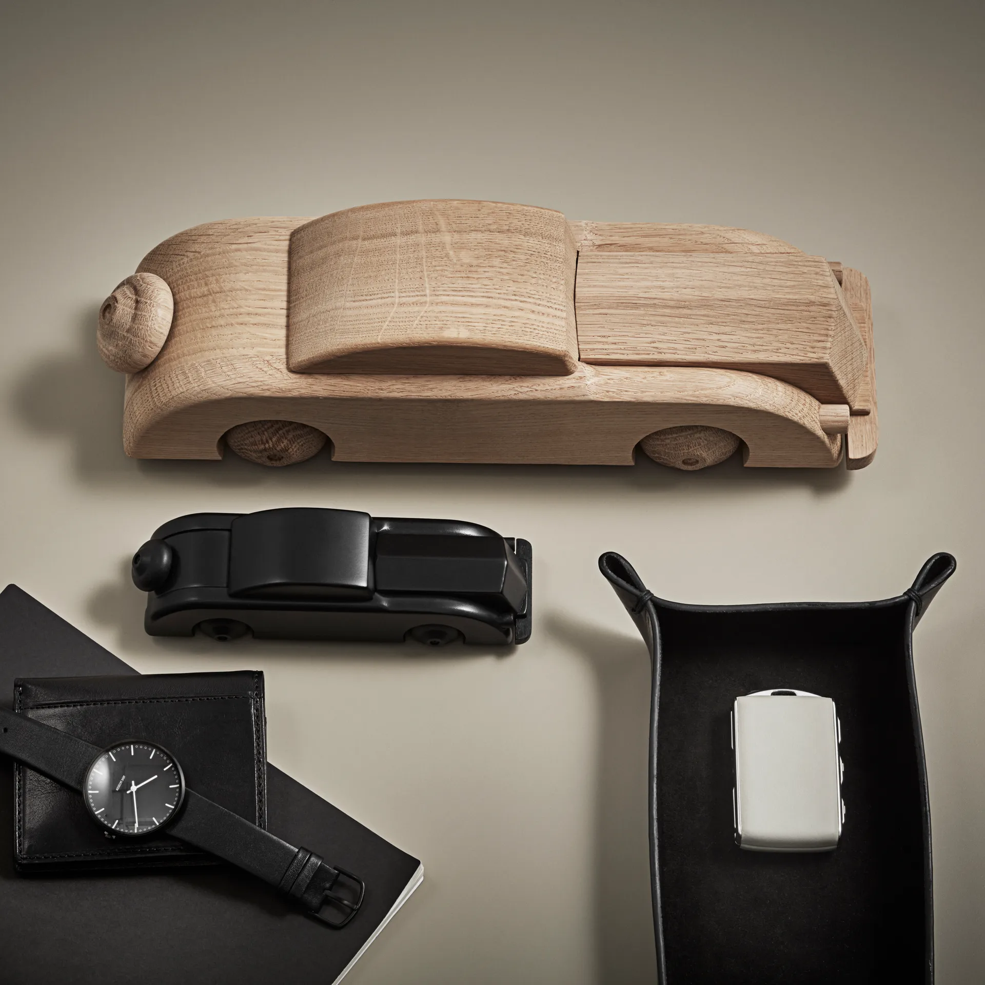 Kay Bojesen limousine large, Oak Kay Bojesen Denmark