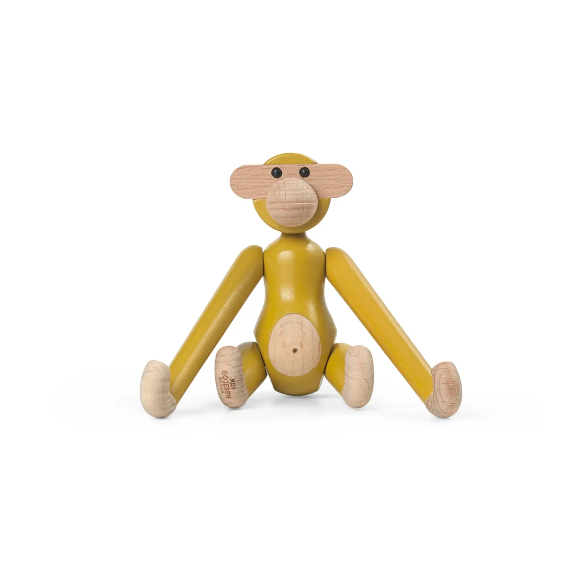 Kay Bojesen Denmark Kay Bojesen mini vintage monkey Yellow