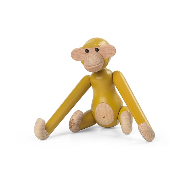 Kay Bojesen mini vintage monkey, Yellow Kay Bojesen Denmark