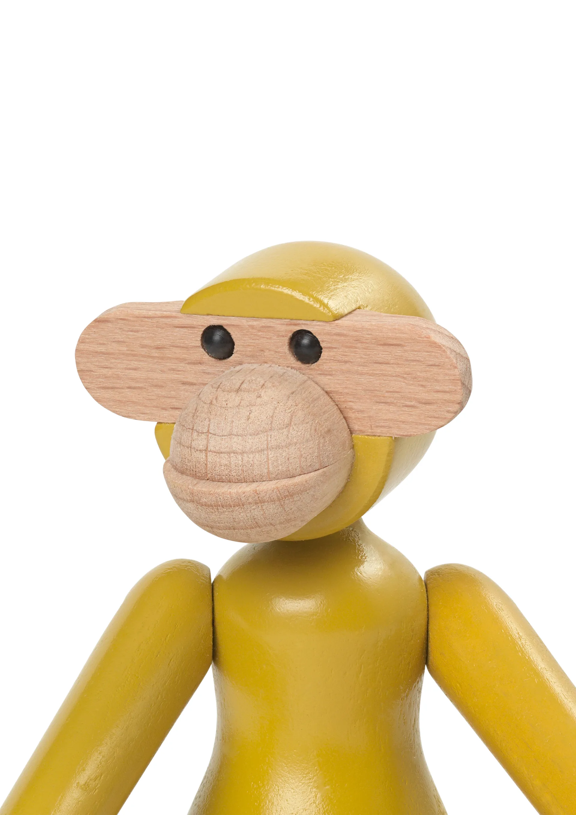Kay Bojesen mini vintage monkey, Yellow Kay Bojesen Denmark