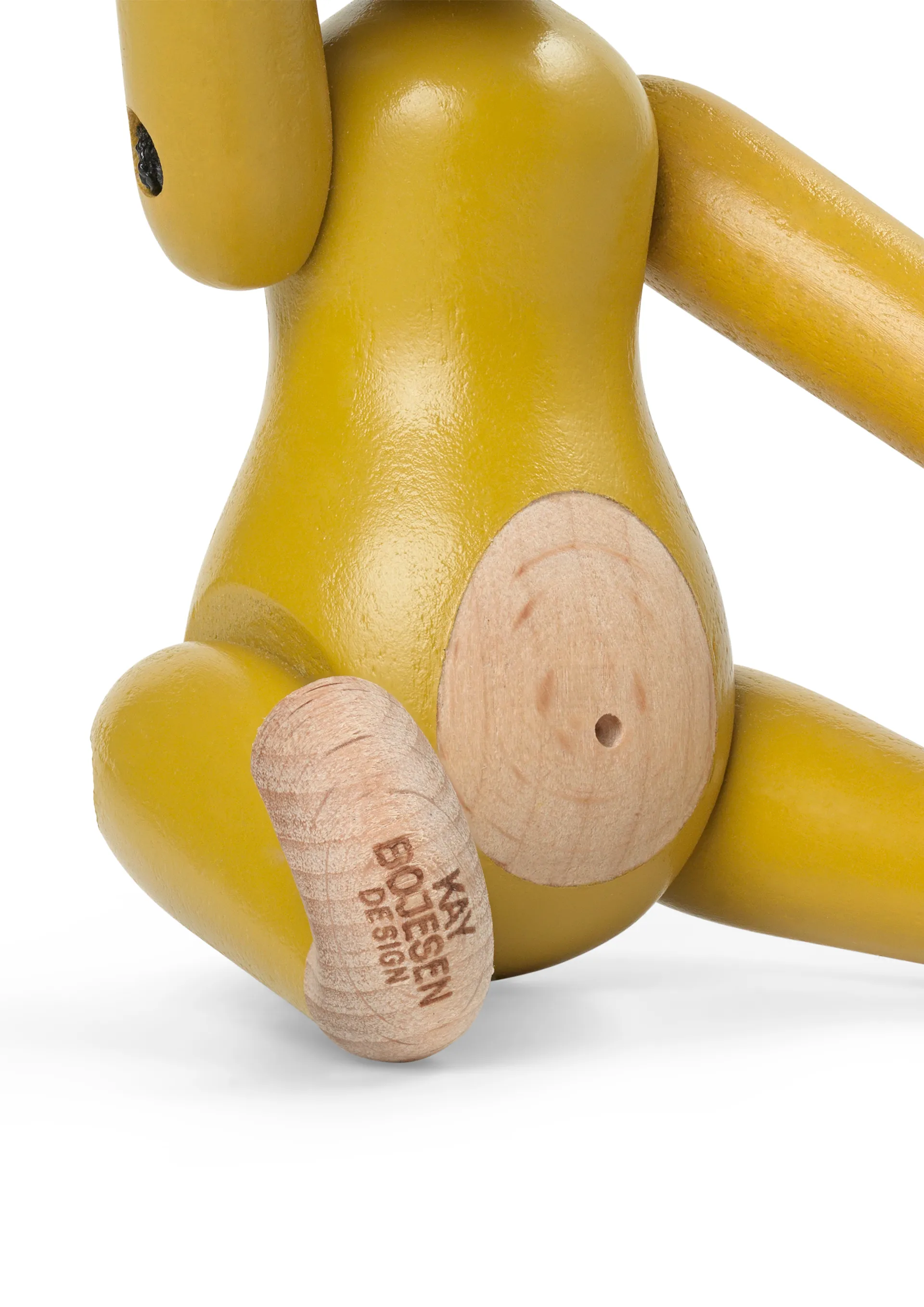 Kay Bojesen mini vintage monkey, Yellow Kay Bojesen Denmark