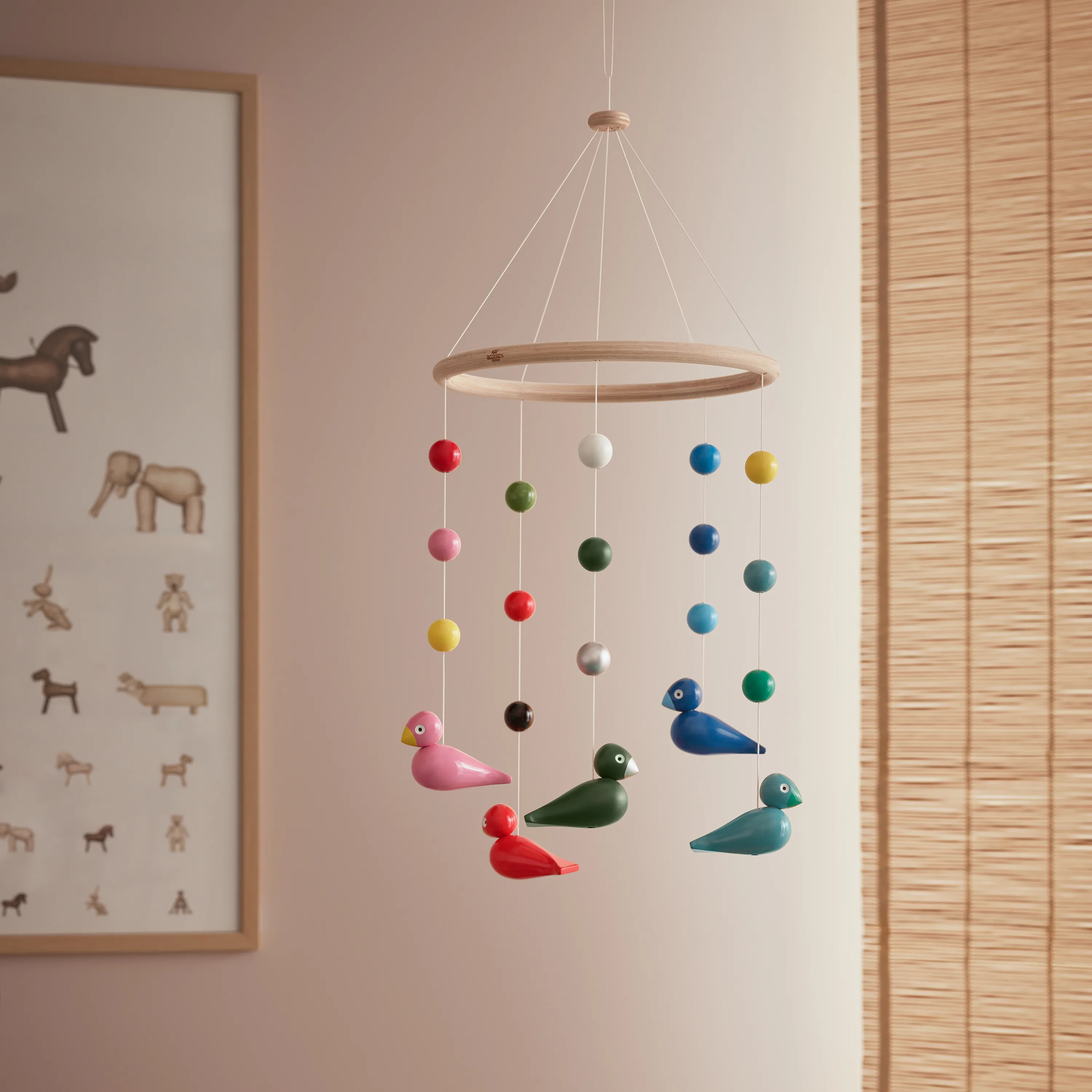 Kay Bojesen mobile songbird from Kay Bojesen Denmark - NordicNest.com