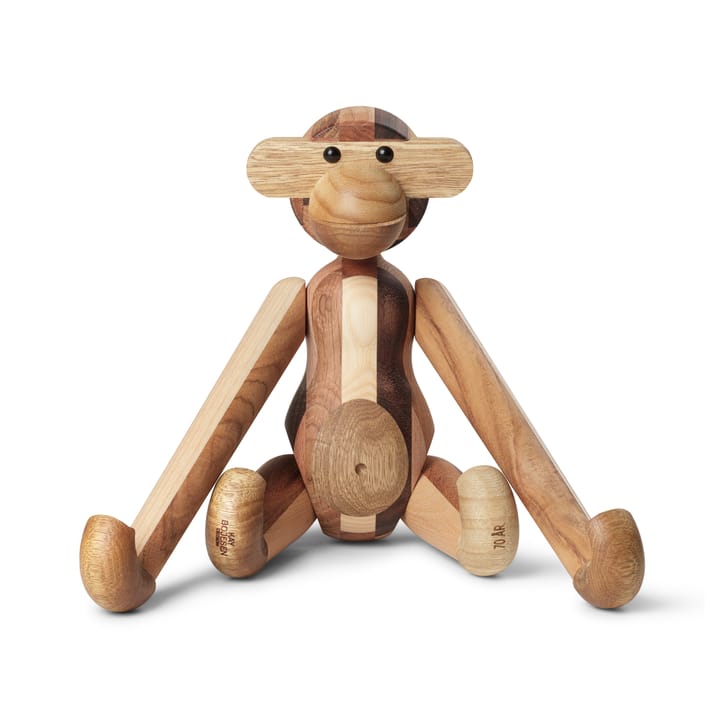 Kay Bojesen monkey anniversary edition mixed wood - Medium - Kay Bojesen Denmark