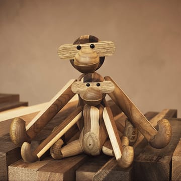 Kay Bojesen monkey anniversary edition mixed wood - Medium - Kay Bojesen Denmark