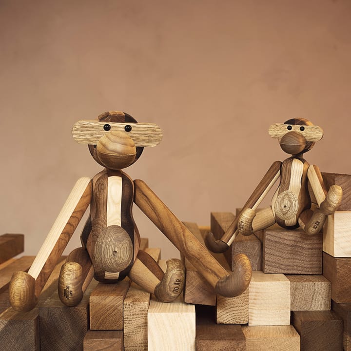 Kay Bojesen monkey anniversary edition mixed wood - Medium - Kay Bojesen Denmark