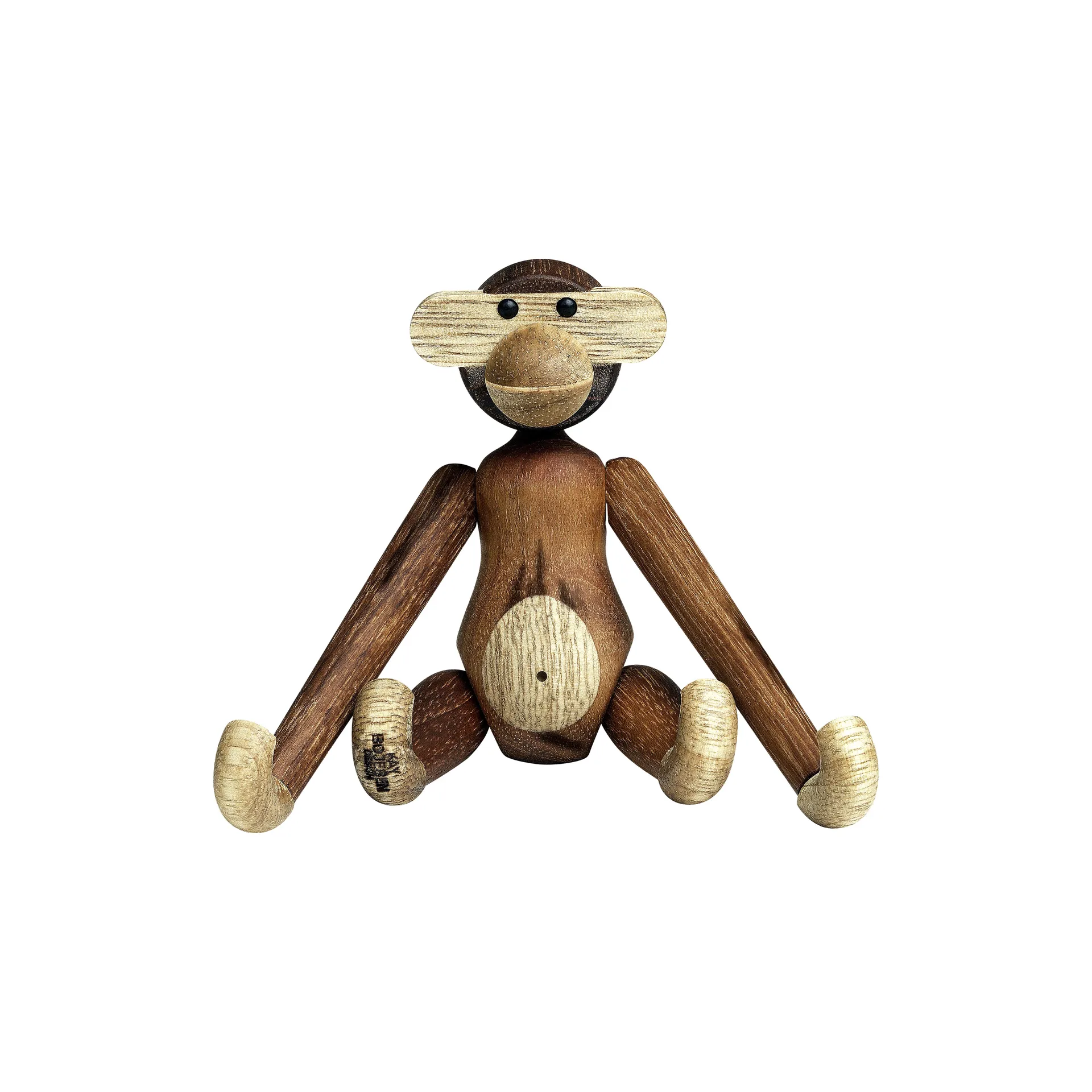 Kay Bojesen monkey mini, Teak-limba tree Kay Bojesen Denmark