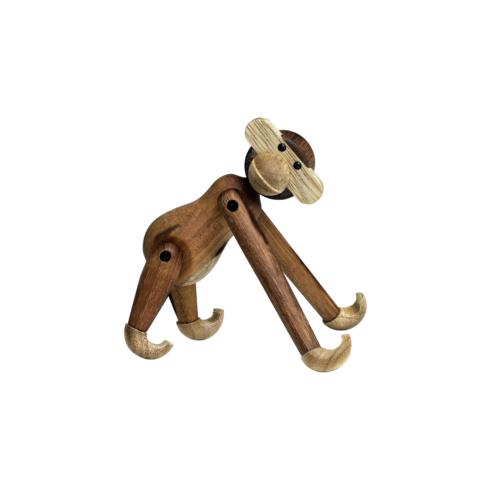 Kay Bojesen monkey mini, Teak-limba tree Kay Bojesen Denmark
