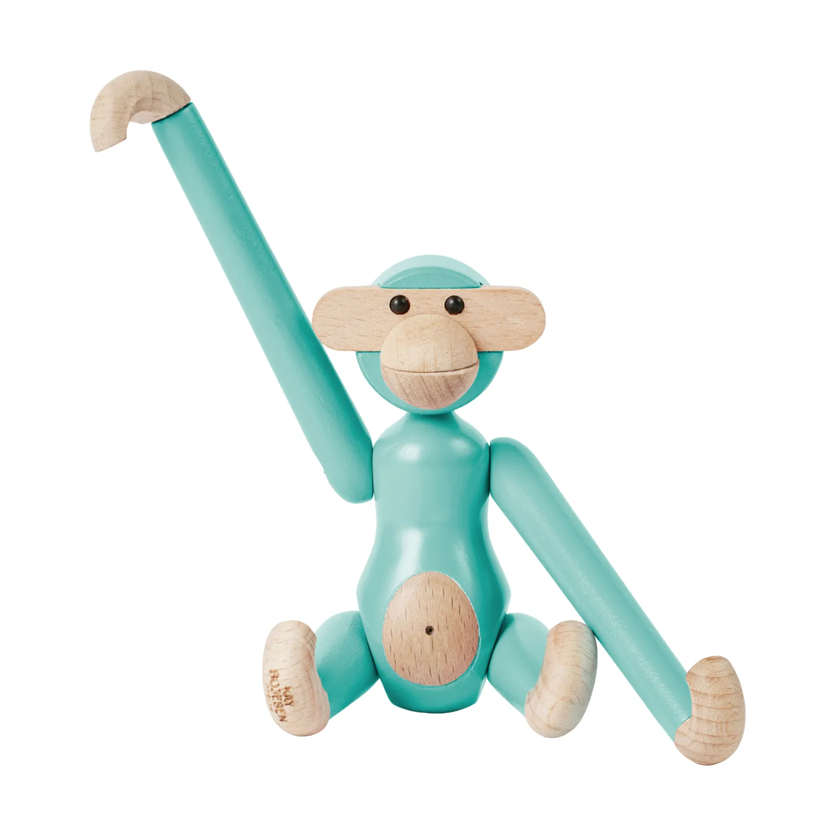 Kay Bojesen monkey mini, Turquoise Kay Bojesen Denmark