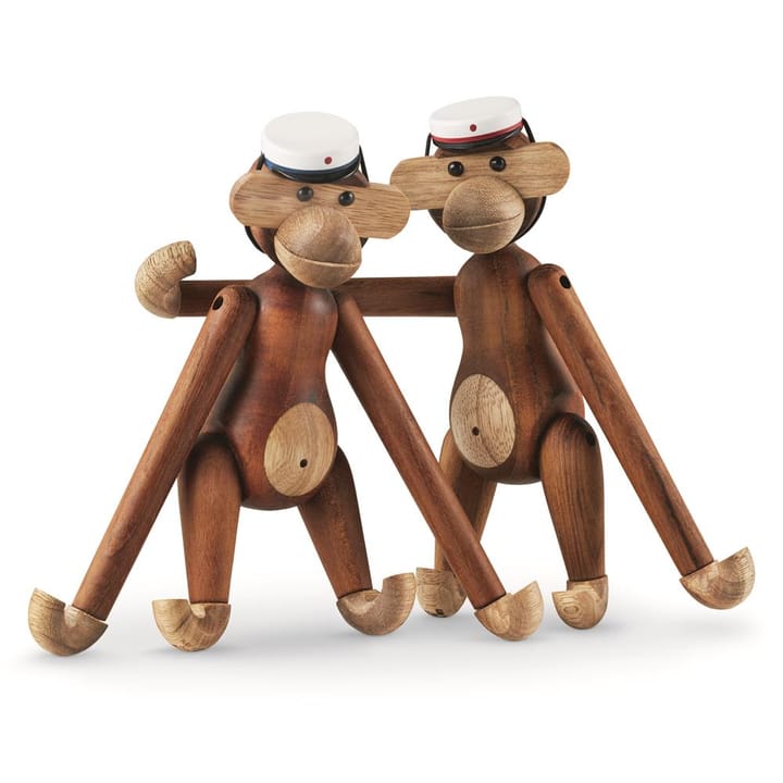 Kay Bojesen monkey with student cap - red student cap - Kay Bojesen Denmark