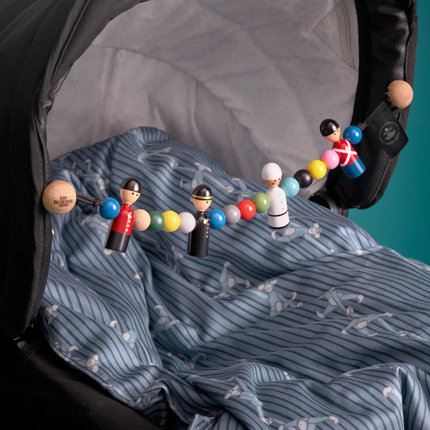 Kay Bojesen pram mobile, Multi Kay Bojesen Denmark