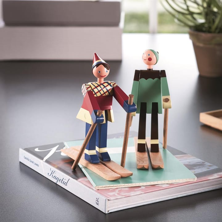 Kay Bojesen skier, Boje (green) Kay Bojesen Denmark