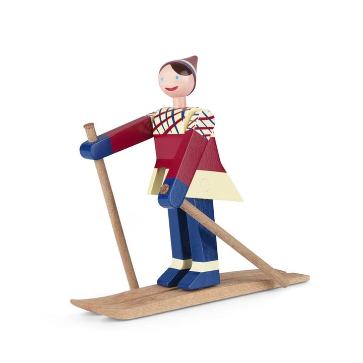 Kay Bojesen skier - Datti (red) - Kay Bojesen Denmark