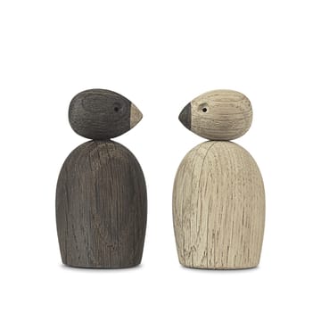 Kay Bojesen sparrows 2-pack - Oak - Kay Bojesen Denmark