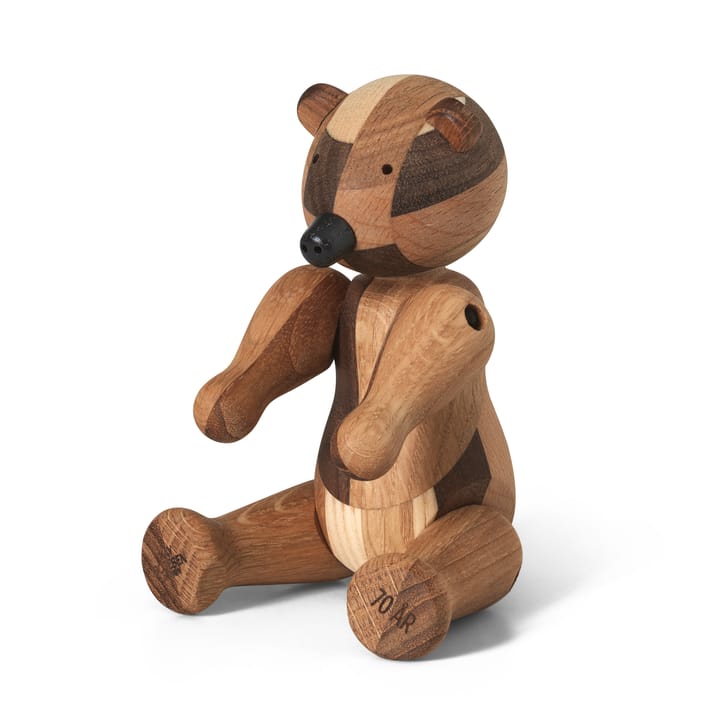 Kay Bojesen wooden bear anniversary edition mixed wood - Little - Kay Bojesen Denmark