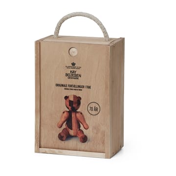 Kay Bojesen wooden bear anniversary edition mixed wood - Little - Kay Bojesen Denmark