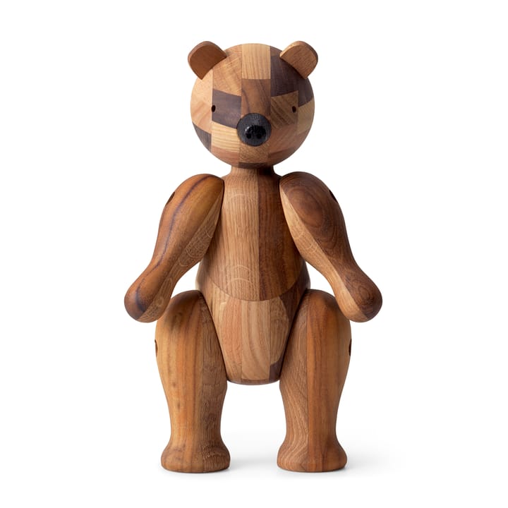 Kay Bojesen wooden bear anniversary edition mixed wood - Medium - Kay Bojesen Denmark