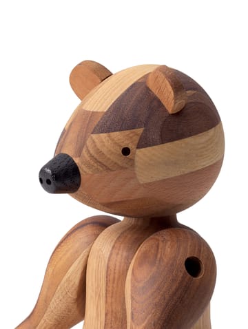 Kay Bojesen wooden bear anniversary edition mixed wood - Medium - Kay Bojesen Denmark
