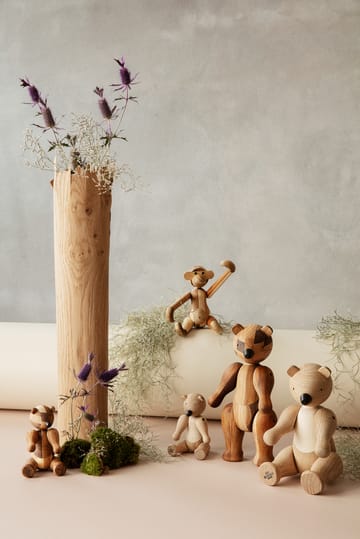 Kay Bojesen wooden bear anniversary edition mixed wood - Medium - Kay Bojesen Denmark