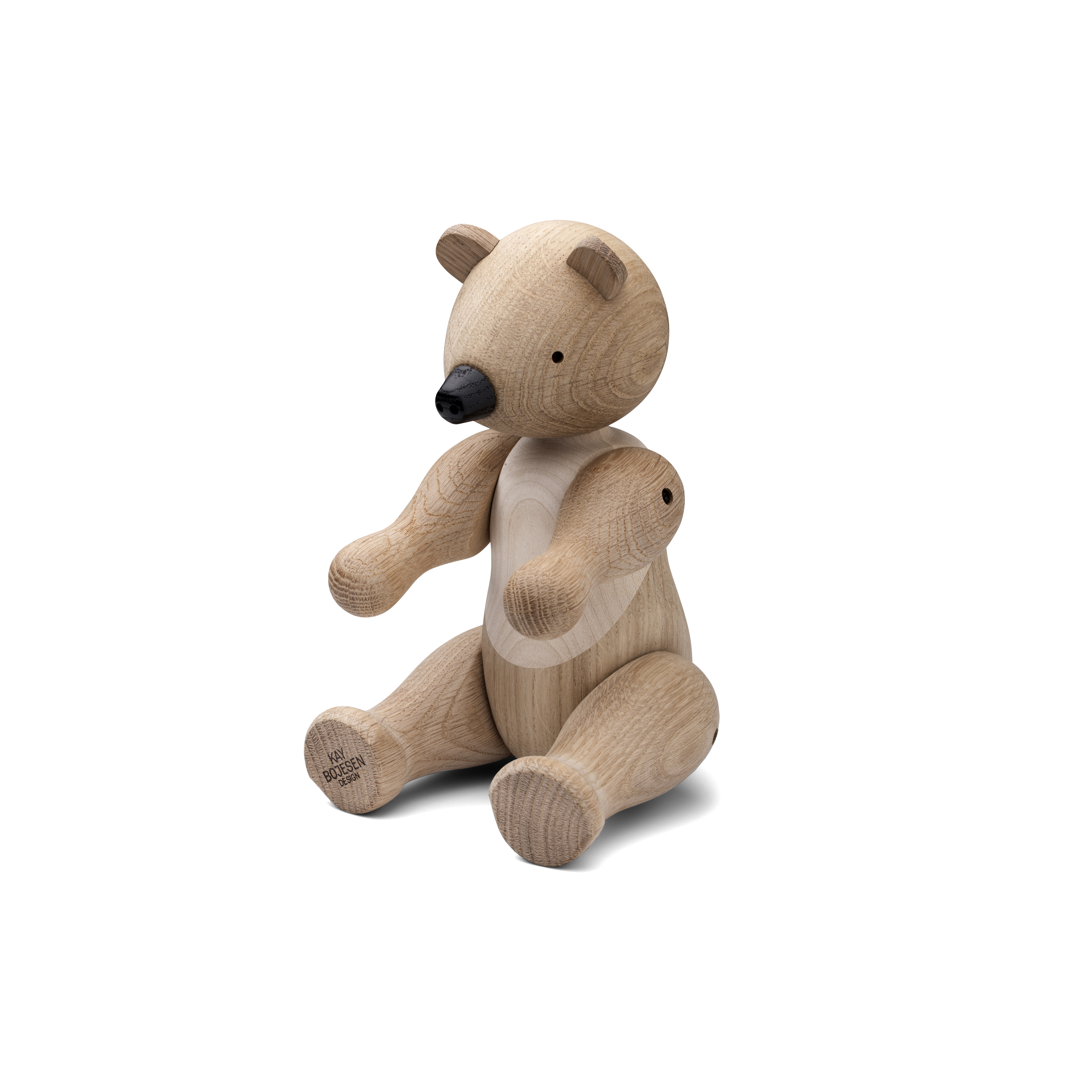 Medium wooden bear