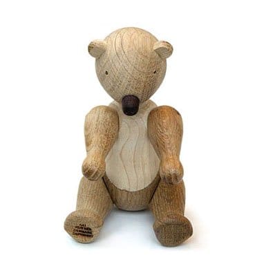 Kay Bojesen wooden bear - oak and maple - Kay Bojesen Denmark