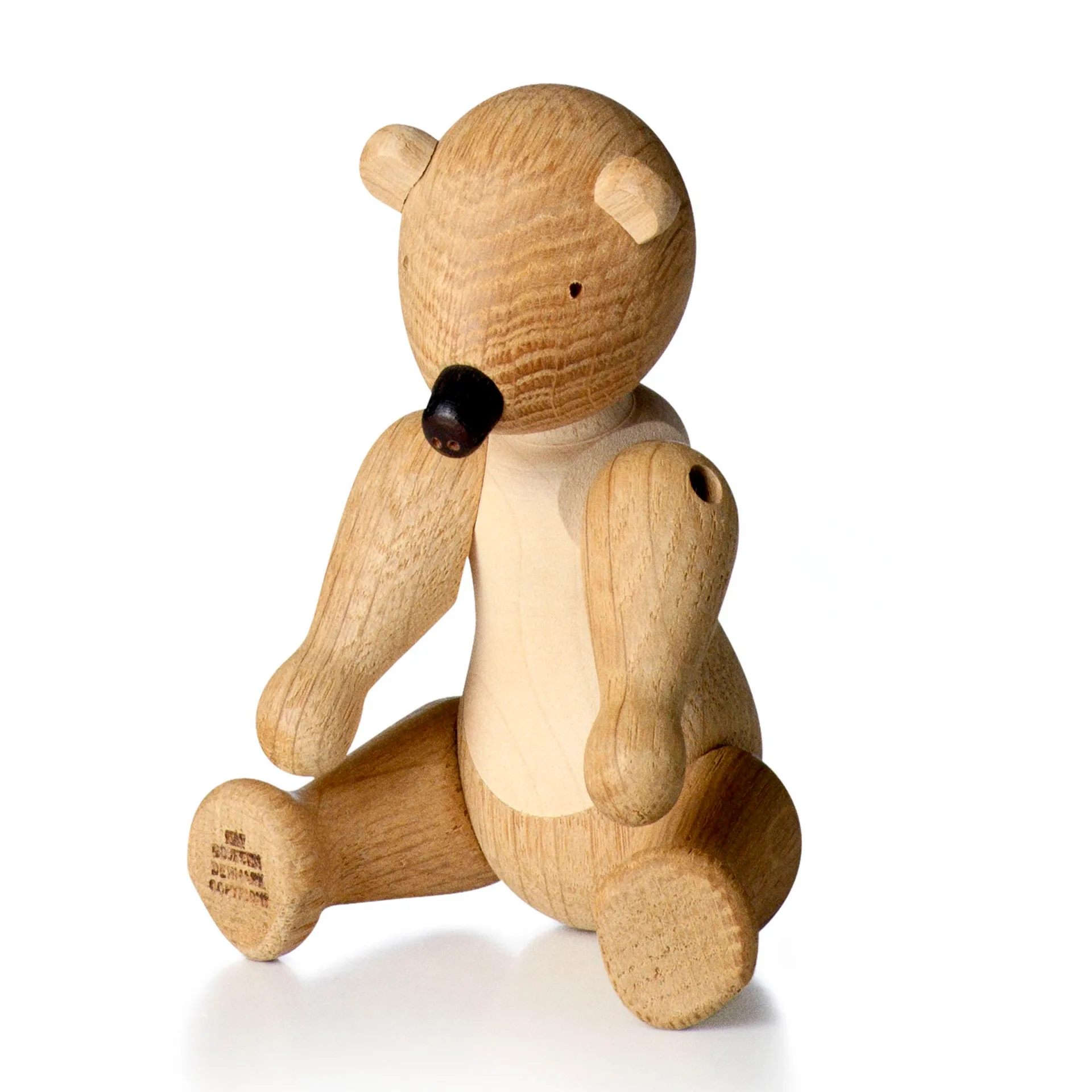 Kay Bojesen wooden bear, Oak and maple Kay Bojesen Denmark