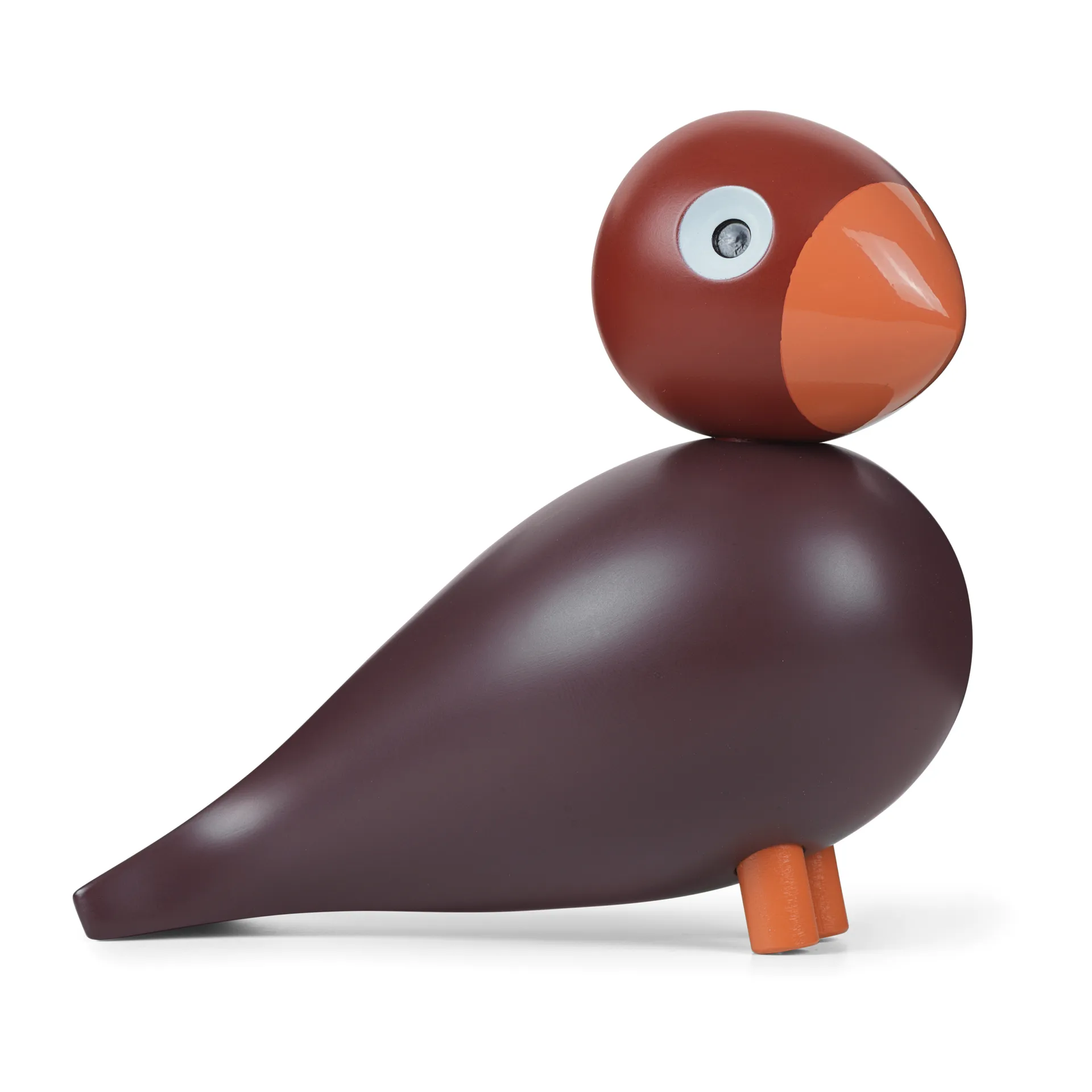 Kay Bojesen Year Bird 2022 song bird Poppy, Wine red Kay Bojesen Denmark