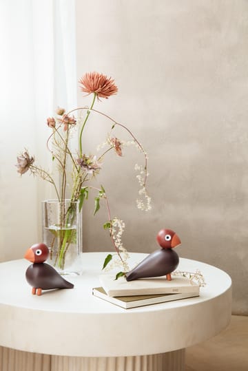 Kay Bojesen Year Bird 2022 song bird Poppy - Wine red - Kay Bojesen Denmark