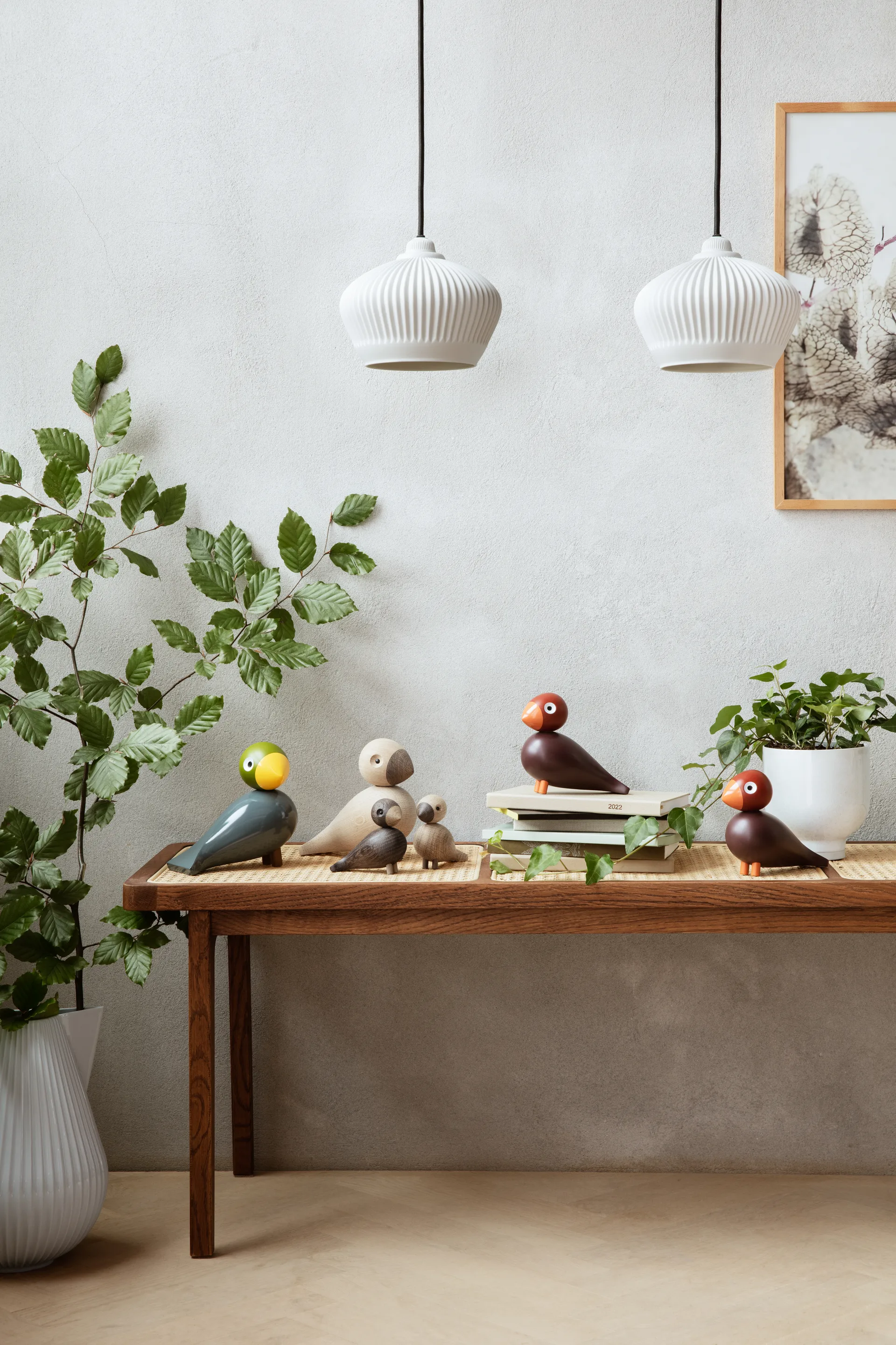 Kay Bojesen Year Bird 2022 song bird Poppy, Wine red Kay Bojesen Denmark