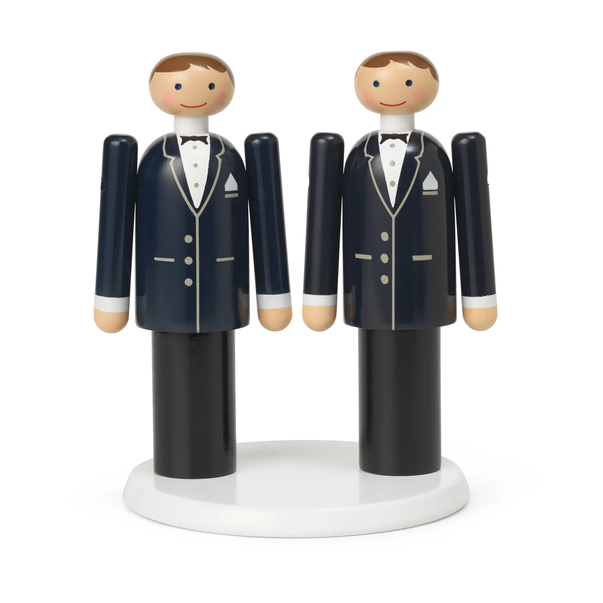 Platform for Kay Bojesen bridal pair, White Kay Bojesen Denmark