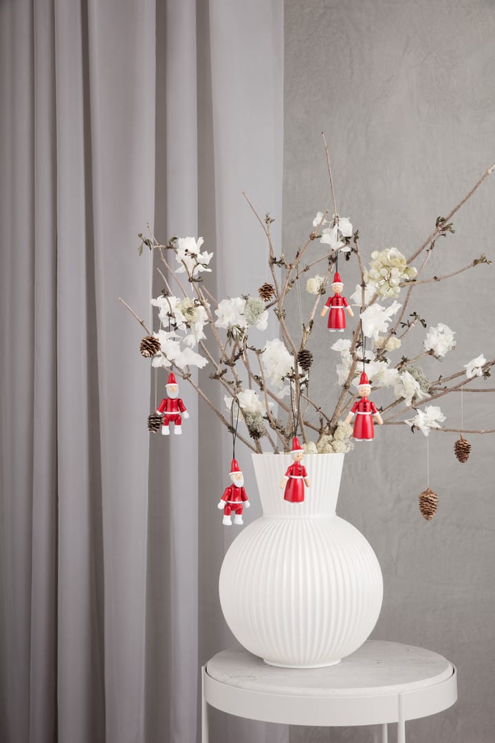 Santa and Mrs Claus 10 cm, Red Kay Bojesen Denmark