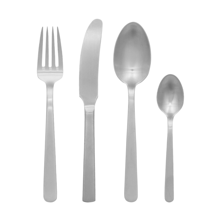 Grand Prix cutlery 16 pieces - Matte steel - Kay Bojesen