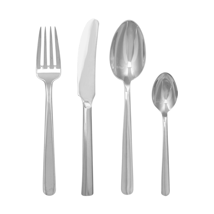 Grand Prix cutlery 4 pieces - Polished steel - Kay Bojesen