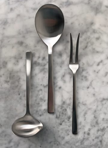 Grand Prix servering set 3 pieces - Polished steel - Kay Bojesen