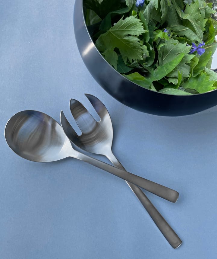 Grand Prix servering spoon 23.5 cm - Matte steel - Kay Bojesen