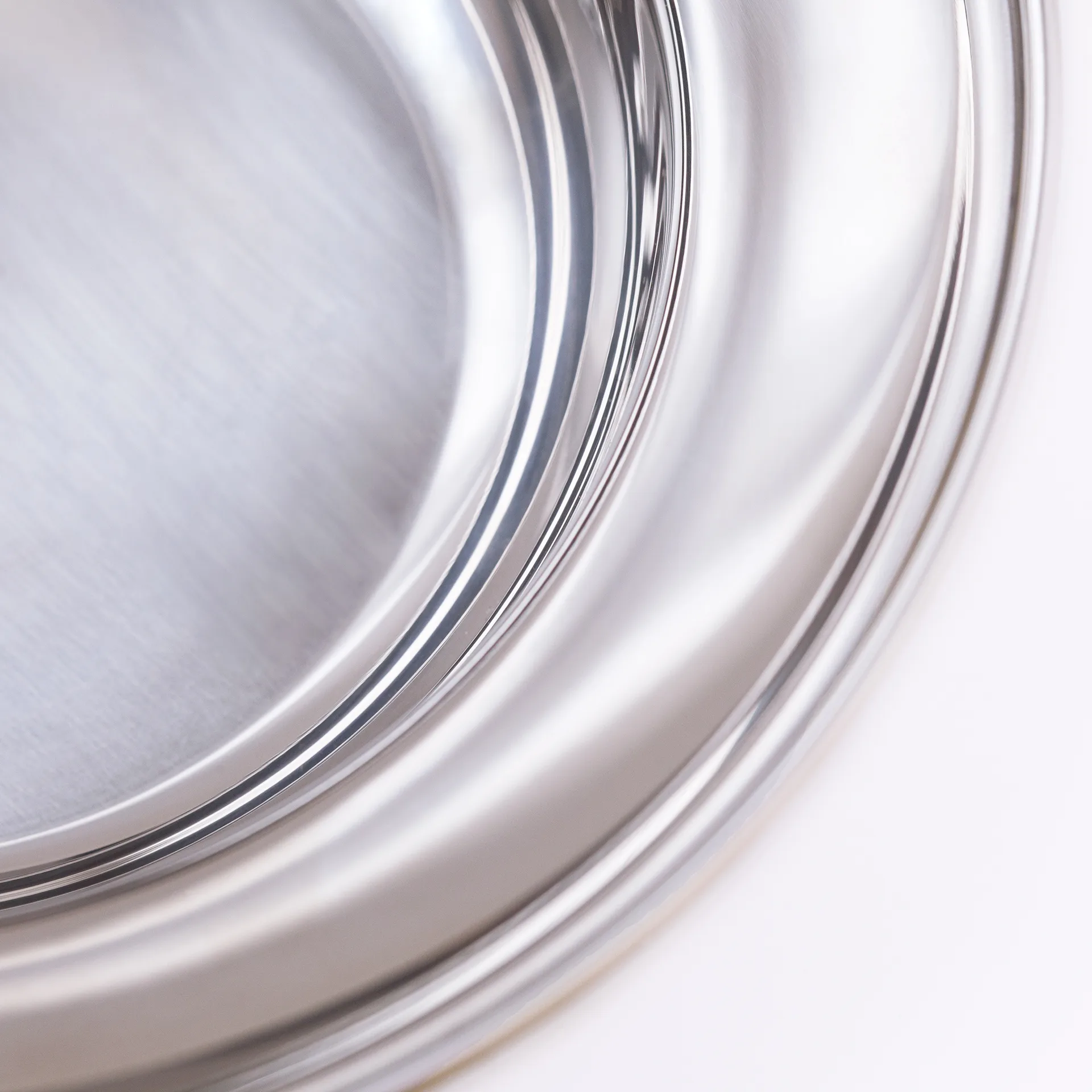 Kay Bojesen plate steel Ø16.3 cm, Polished steel Kay Bojesen