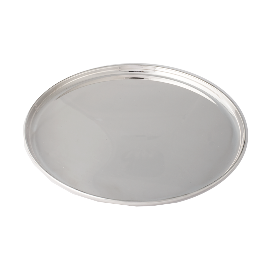 Kay Bojesen tray o29 cm Polished steel | Scandinavian Design | Trays | Silver-coloured