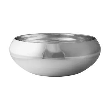 NEST bowl Ø27 cm - Polished steel - Kay Bojesen