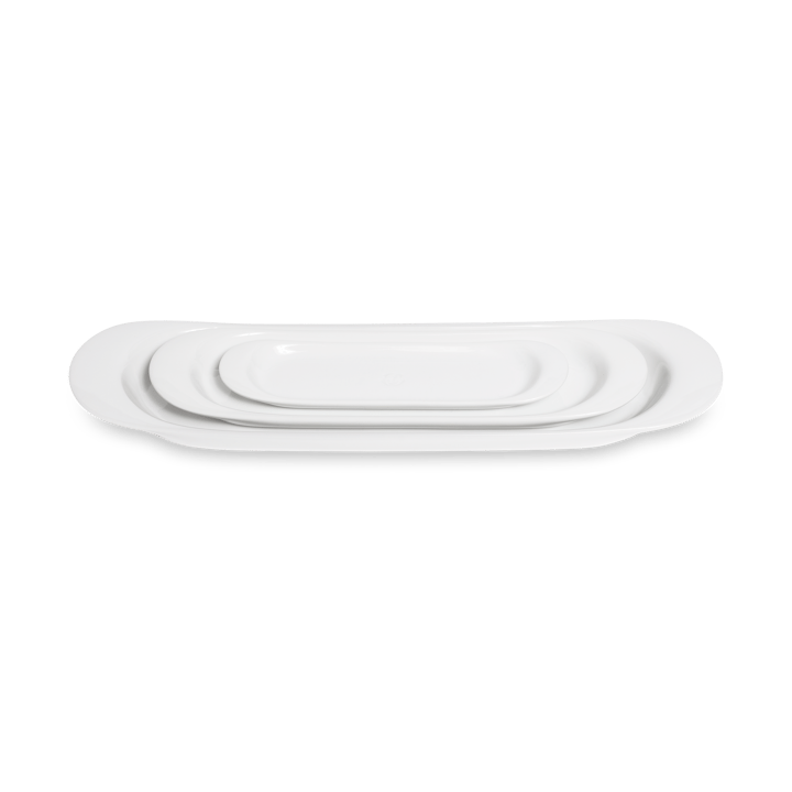 WING saucer 3 pieces - White - Kay Bojesen