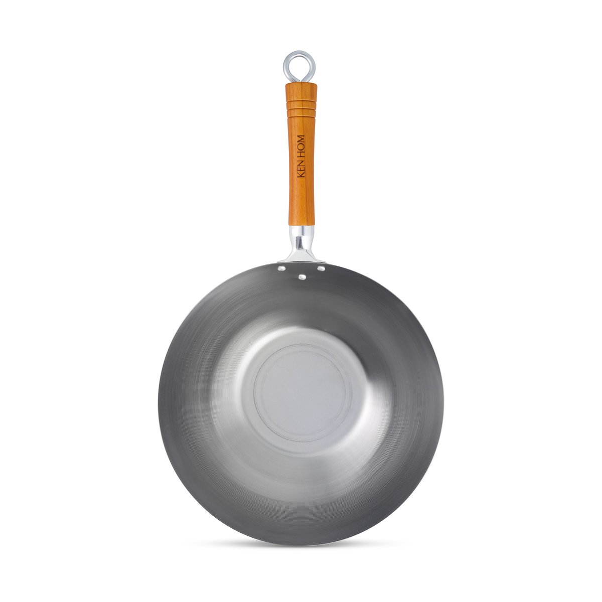Ken Hom classic carbon wok pan o32 cm Steel | Scandinavian Design | Woks | Silver-coloured