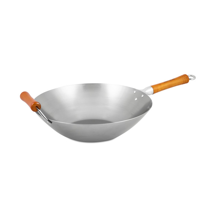 Ken Hom Ken Hom Excellence Carbon Wok Ø36 cm Steel | Scandinavian Design | Woks | Silver-coloured