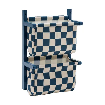 Bag shelf, grid - Teal, 40x19x60 cm - Kid's Concept
