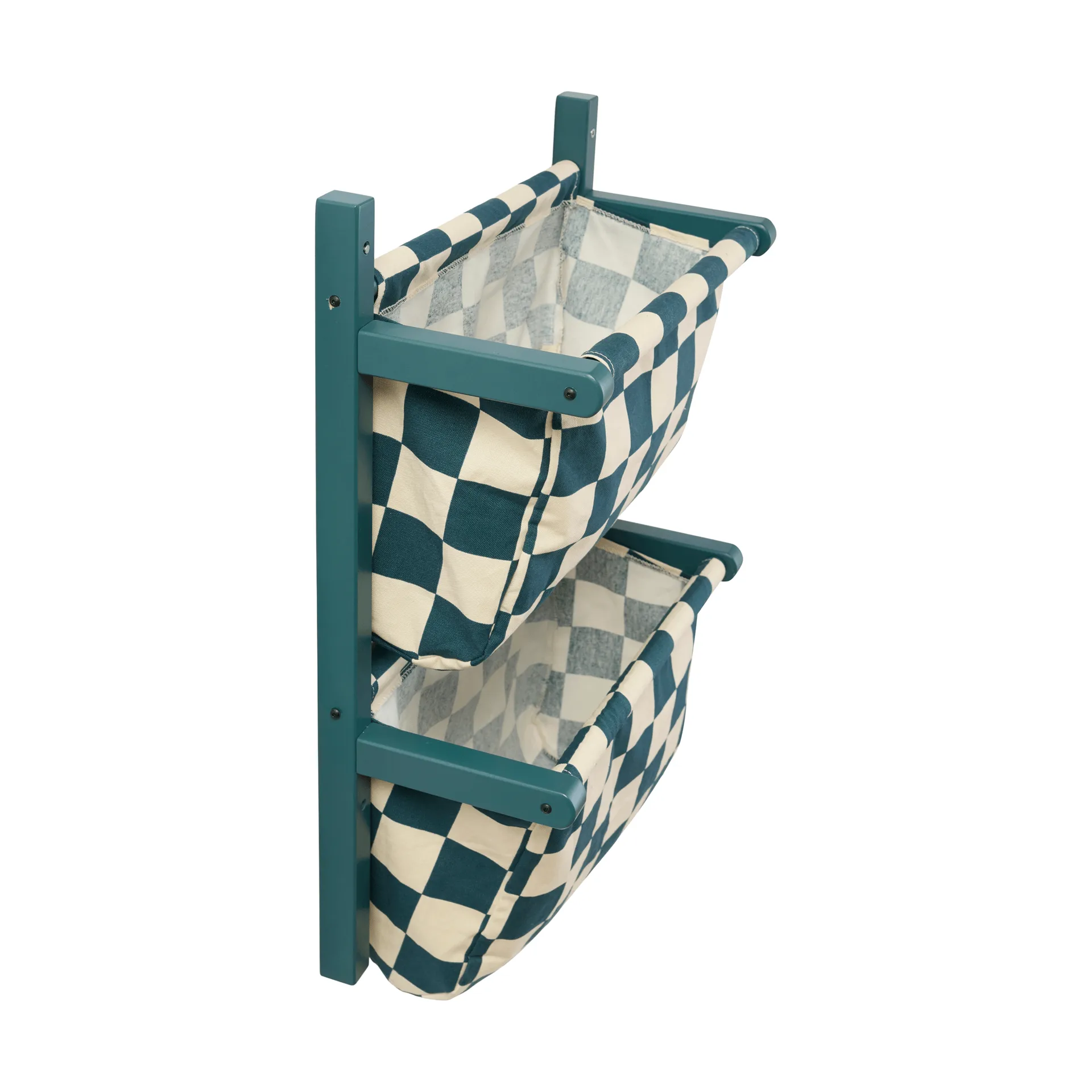 Bag shelf, grid, Teal, 40x19x60 cm Kid's Concept