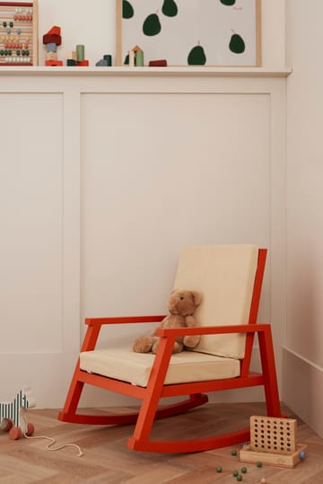 Carl Larsson rocking chair - Orange-nature - Kid's Concept
