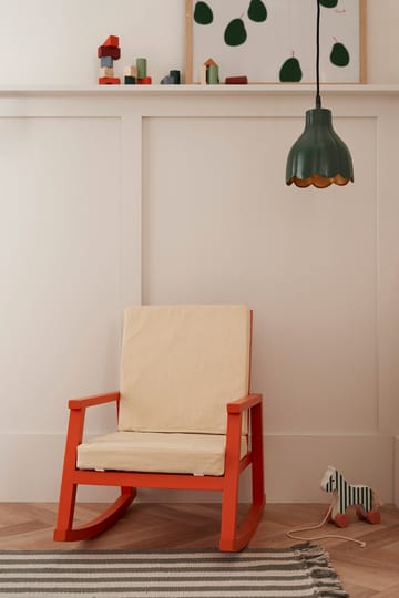 Carl Larsson rocking chair - Orange-nature - Kid's Concept