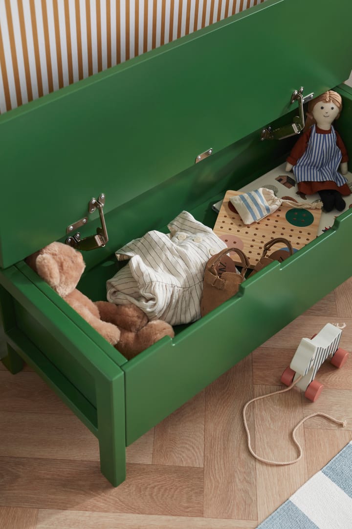 Carl Larsson sofa with storage - Green - Kid's Concept