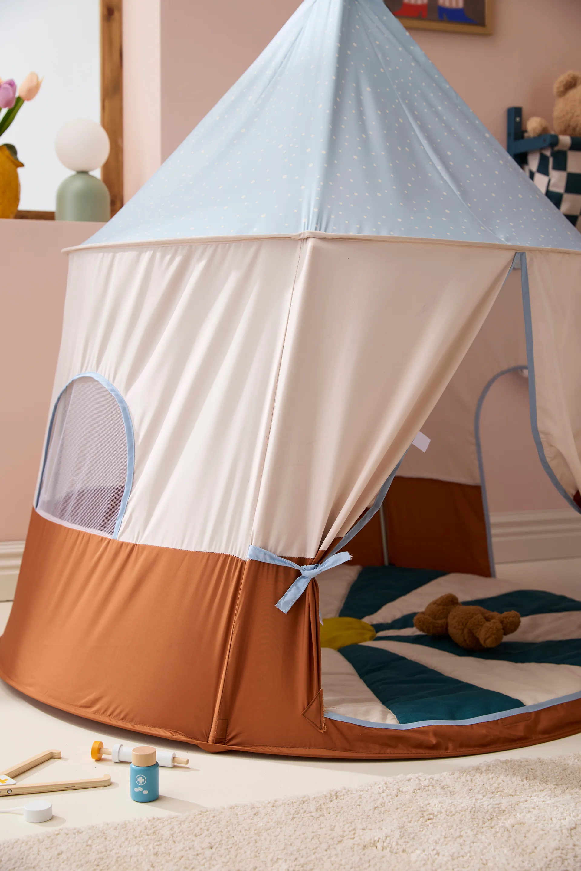 Circus tent, Blue, Ø115x120 cm Kid's Concept